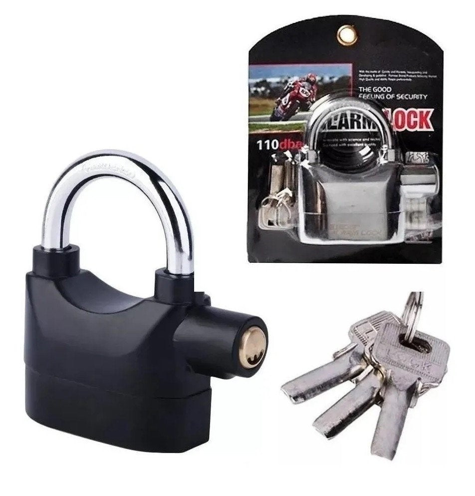 Candado con Alarma Motos Bicicletas Segurida