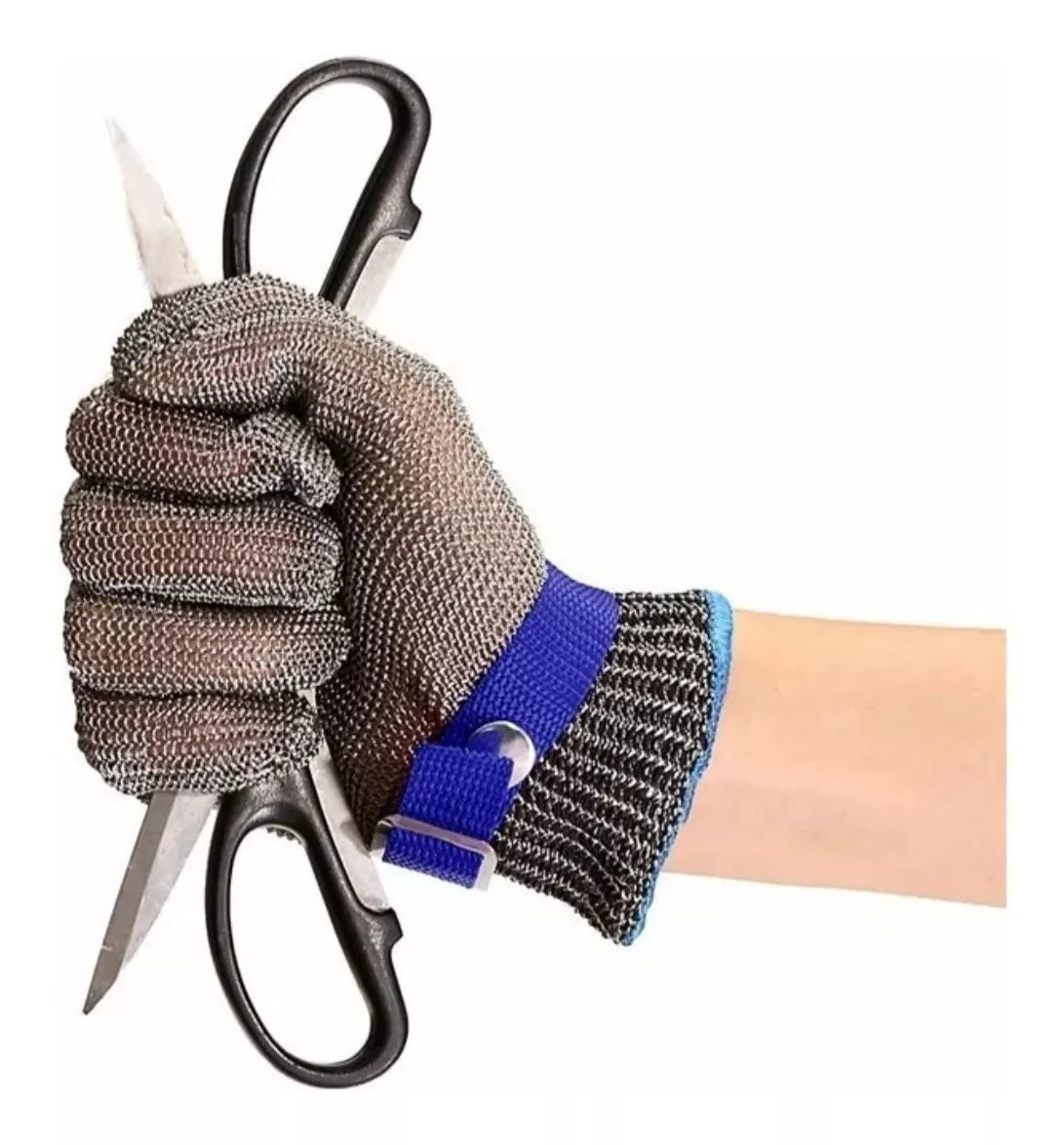 Guantes Seguridad Carnicería Hilo Acero