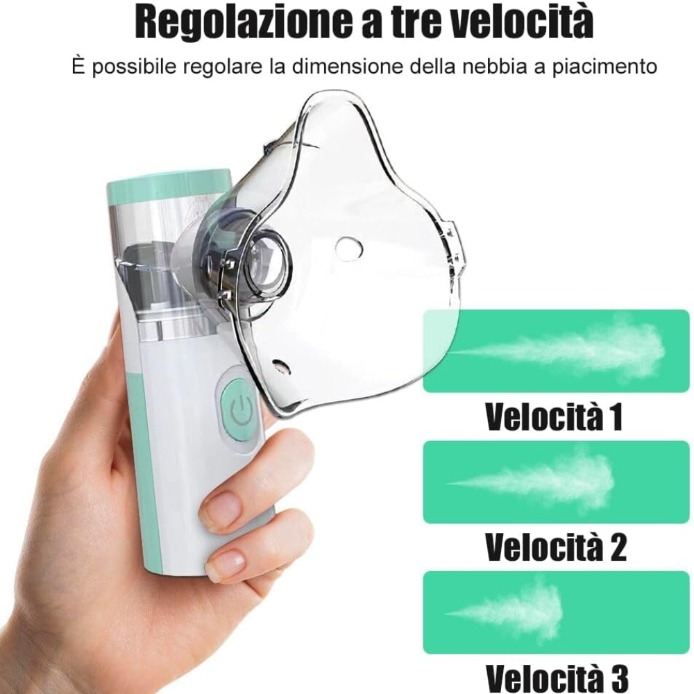 Nebulizador Portátil Recargable mesh
