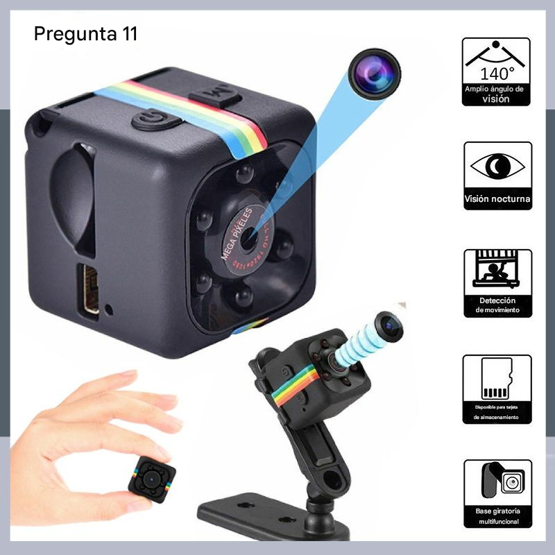 Mini Camara Espia Sq 11