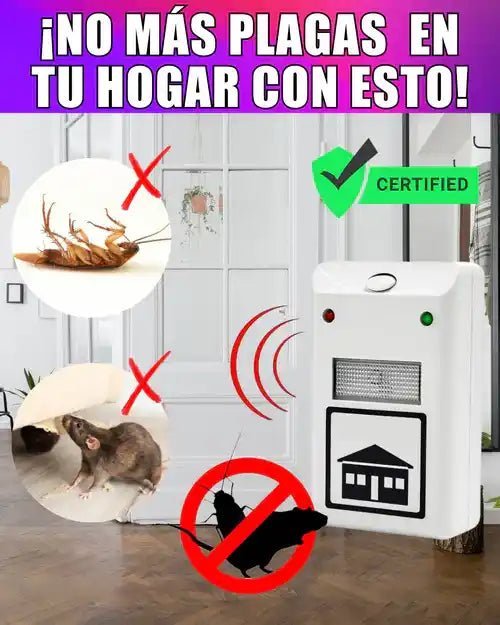 𝗥epelente 𝗨ltrasonico  para  𝗣lagas