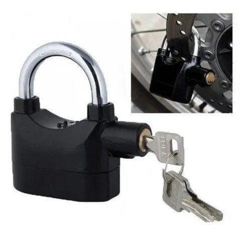 Candado con Alarma Motos Bicicletas Segurida