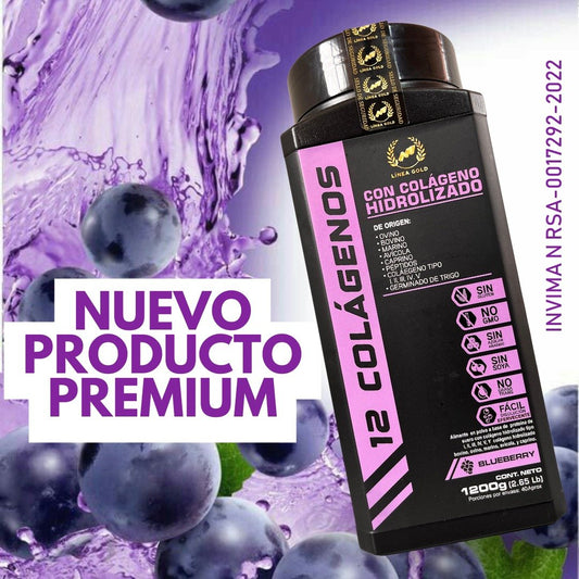 12 Colagenos Premium 1200gm