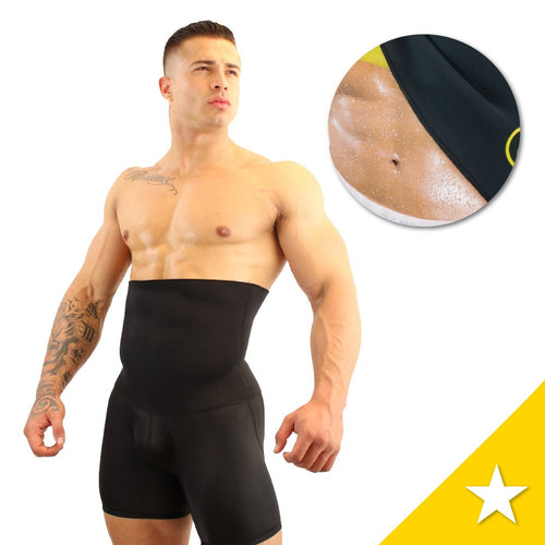 Bóxer Faja Neopreno Reductor Abdomen Hombre