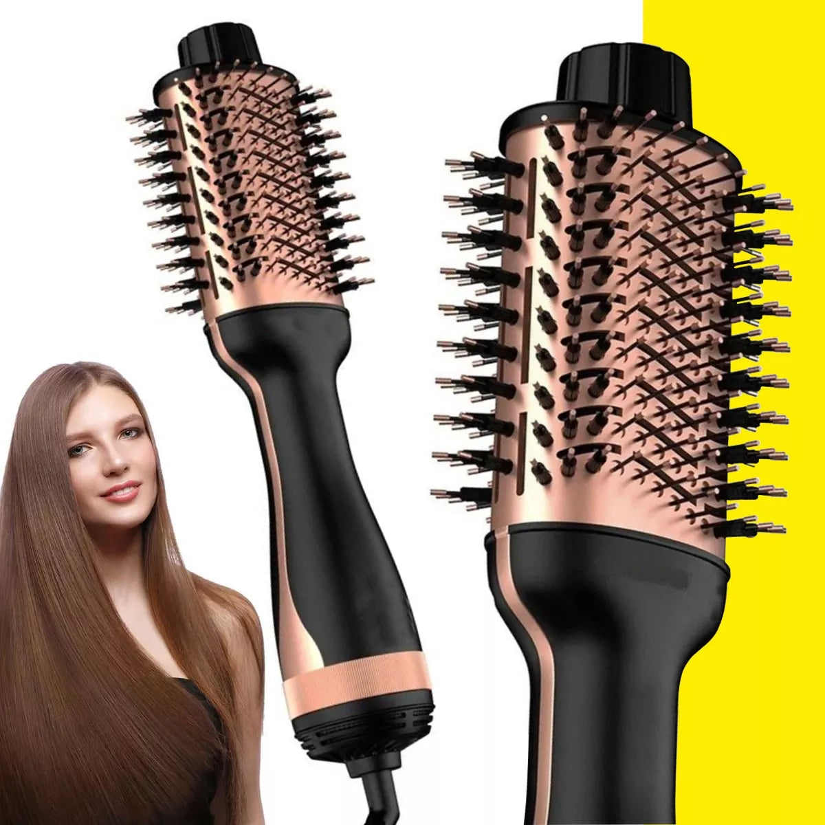 Cepillo Secador Y Moldeador Para Cabello Keratin 3d Pro