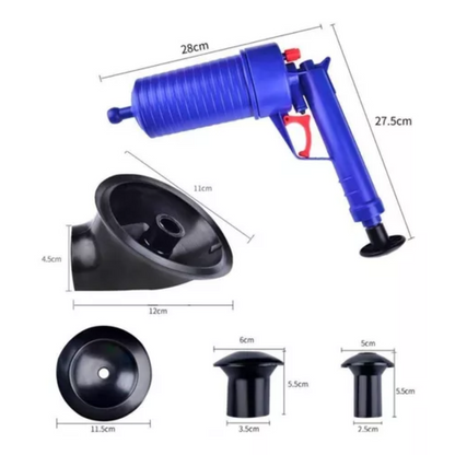 Destapa Cañería Con Bomba Presión
