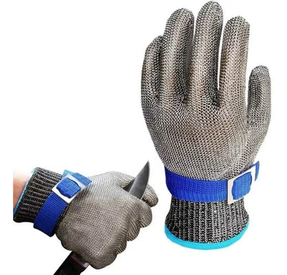 Guantes Seguridad Carnicería Hilo Acero