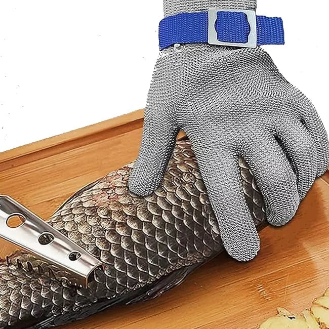 Guantes Seguridad Carnicería Hilo Acero