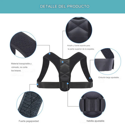 Corrector Postura Unisex