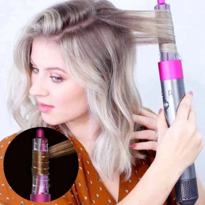 Cepillo Secador De Pelo 5 En 1 Con Voluminizador De Iones