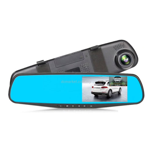Espejo Retrovisor Doble Cámara Full Hd