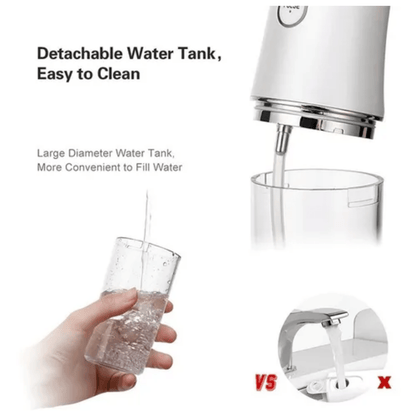 Irrigador Bucal Recargable 3 Mod