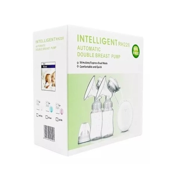 Extractor Doble Leche Materna Eléctrico