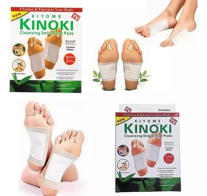 Parches Detox Kinoki para Pies 10 Unidades