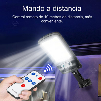 Lámpara Solar Con Sensor de Movimiento Para Exteriores