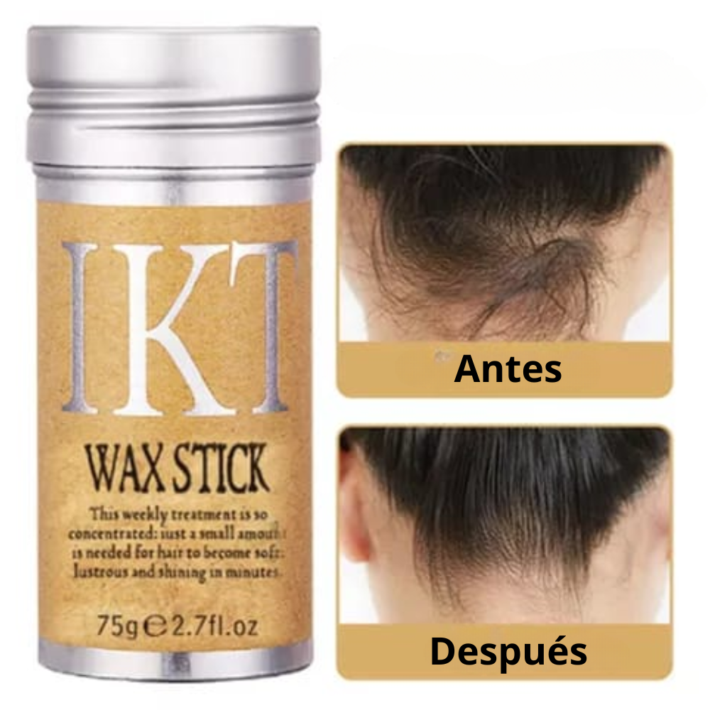 Barra de cera para el cabello fijadora
