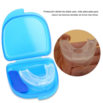 Protector Bucal Doble Moldeable Antironquido Y Bruxismo