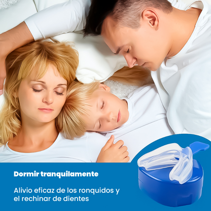 Protector Bucal Doble Moldeable Antironquido Y Bruxismo