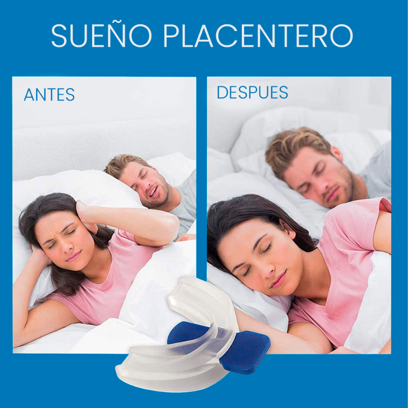 Protector Bucal Doble Moldeable Antironquido Y Bruxismo