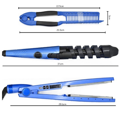 plancha babyliss ondulador y peineta