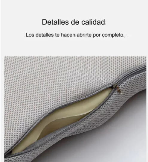 Almohada gel espuma calefactora con memoria