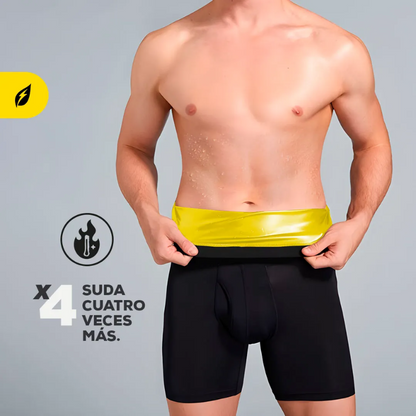 Bóxer Faja Neopreno Reductor Abdomen Hombre