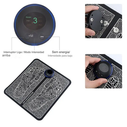 Tapete Masajeador De Pies Estimulación Eléctrica