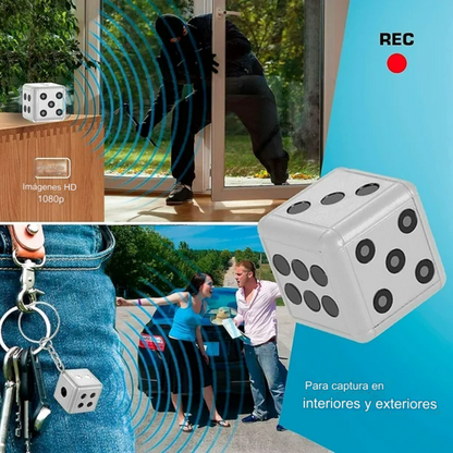 Mini cámara espia Dado