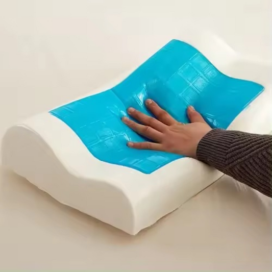 Almohada Cervical Ortopédica con Espuma de Memoria de Gel