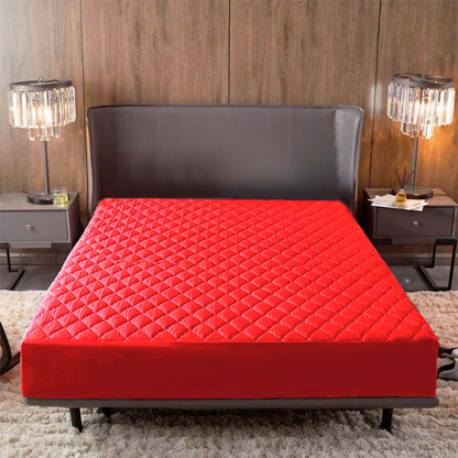 Protector Colchon Antifluido Acolchado