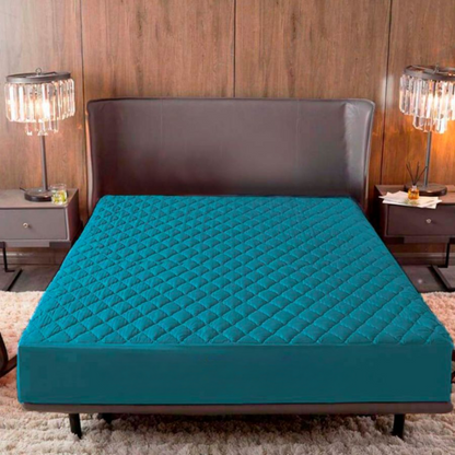 Protector Colchon Antifluido Acolchado