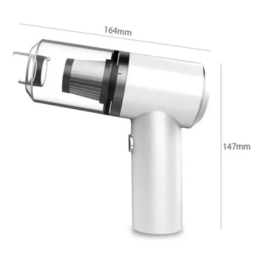 Aspiradora De Mano Mini Para Autos Y Hog