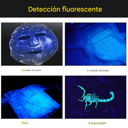 Linterna ultravioleta 2 unidades