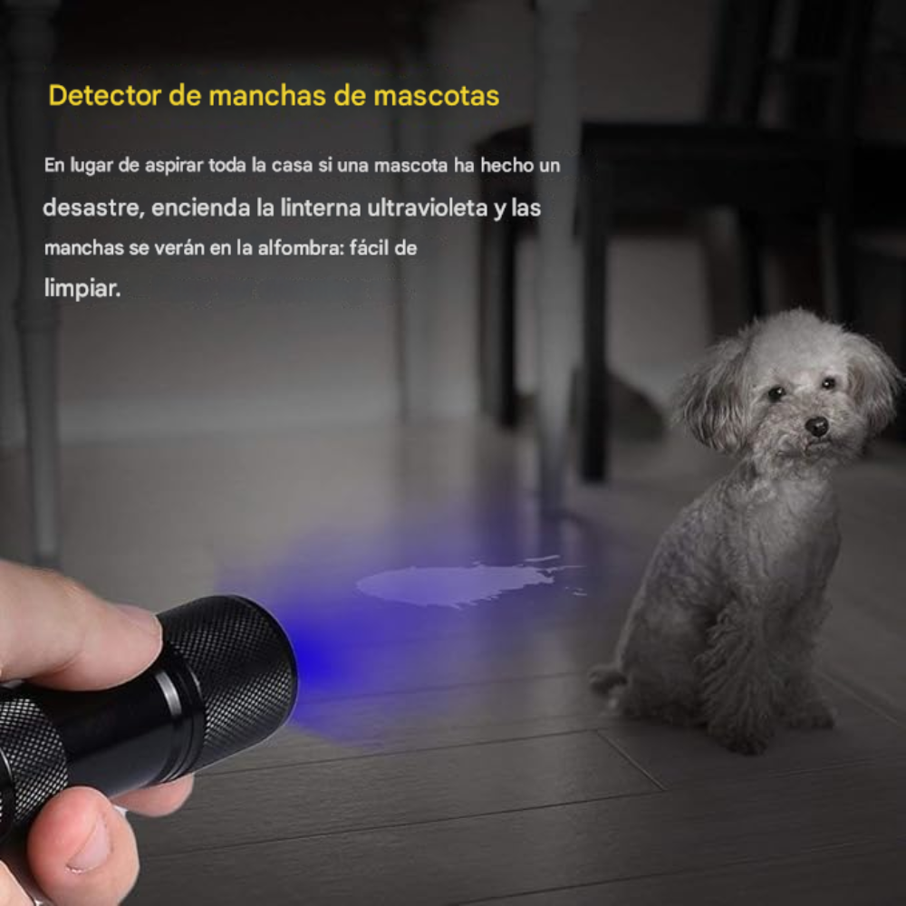 Linterna ultravioleta 2 unidades