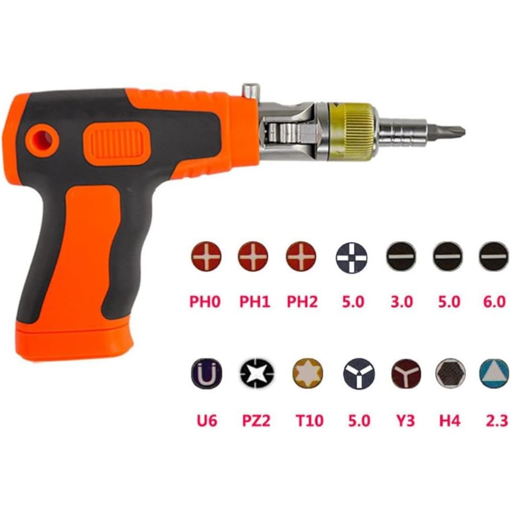 Set Destornillador Electrico con Puntas