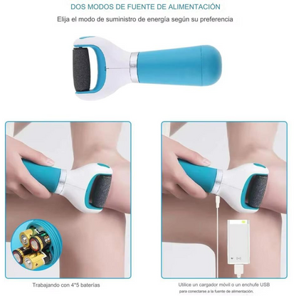 Removedor De Callos Eléctrico Pulidor Pies Exfoliador LIM-1
