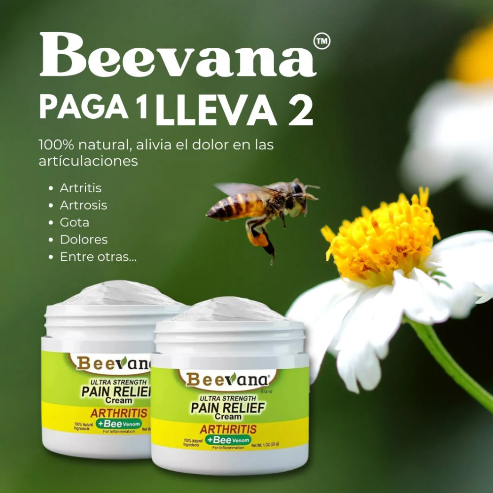 Beevana Crema Dolores Y Articulaciones 2