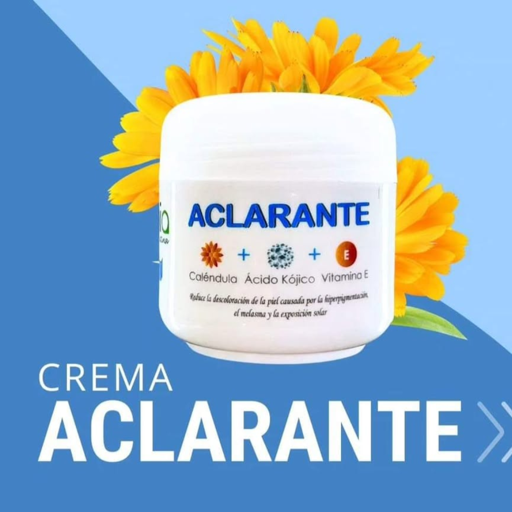 Cremas aclarantes 2 unidades