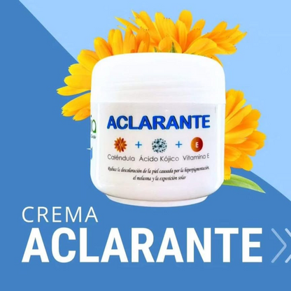 Cremas aclarantes 2 unidades