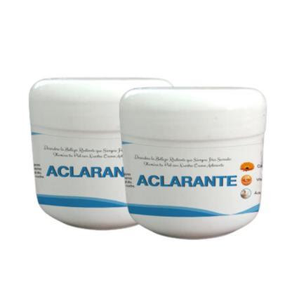 Cremas aclarantes 2 unidades