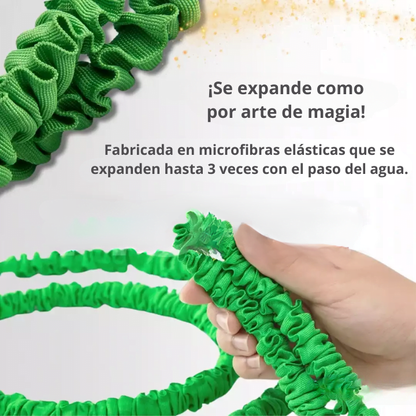 Manguera de microfibra expandible de alta presión