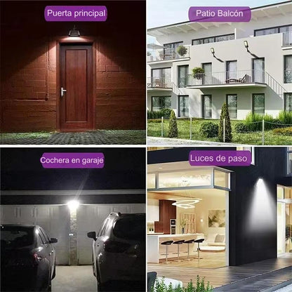 Lámpara Solar Con Sensor de Movimiento Para Exteriores