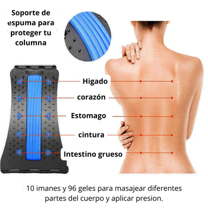 Quiropractor Max Liberador y estirador  de espalda y Lumbar