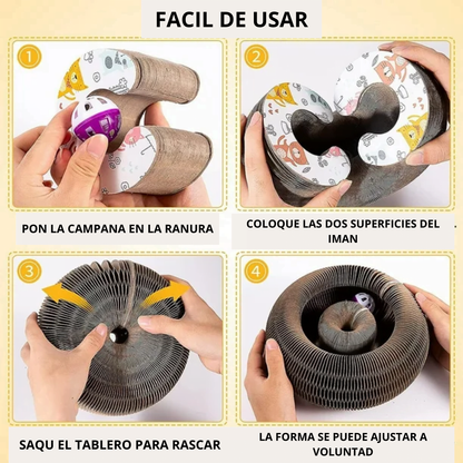 Rascador para Gatos Con órgano Mágico - HappyCat