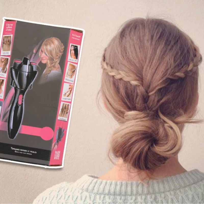 Trenzadora automatica de cabello