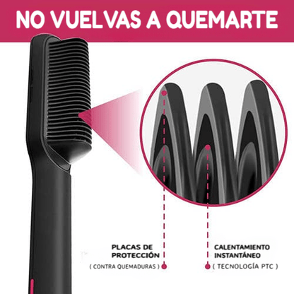 Cepillo alisador 5 en 1 Bivolt