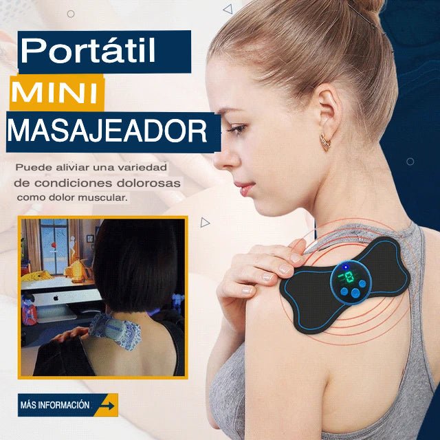 Mini Masajeador Portátil EMS
