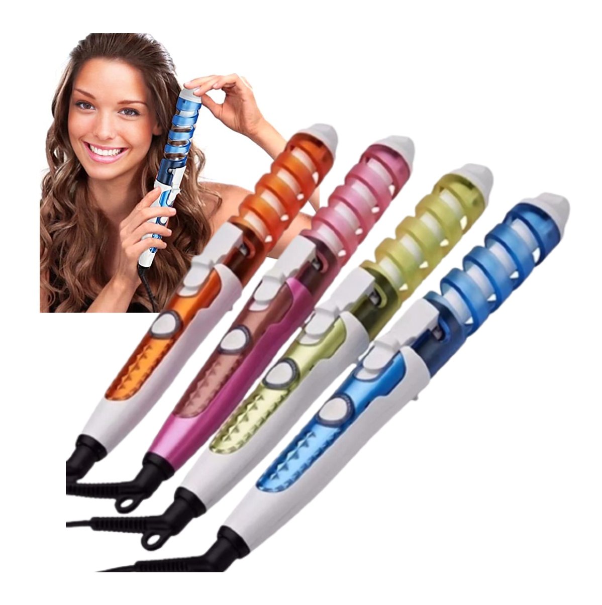 Pinza Rizadora Rizos Definidos