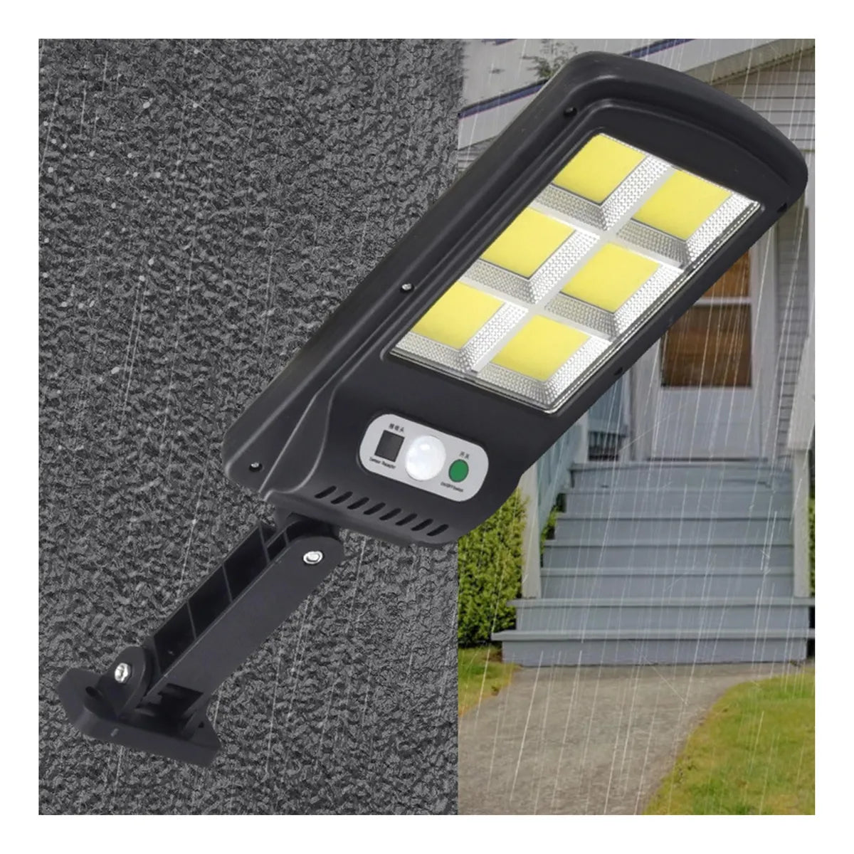 Lámpara Solar Con Sensor de Movimiento Para Exteriores