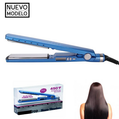 Plancha Para El Cabello Digital Nano Titanium